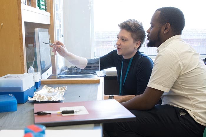 Neuroscience researchers at McLean