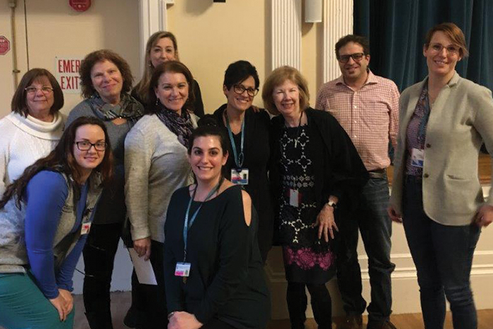 McLean nursing staff pose for photo