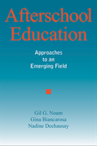 Book cover - Afterschool Education