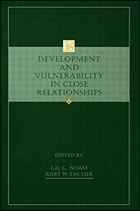 Book cover - Development and Vulnerability in Close Relationships