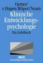 Book cover - Klinische Entwicklungs-psychologie 