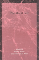 Book cover - The Moral Self