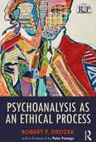 Book cover - Psychoanalysis as an Ethical Process