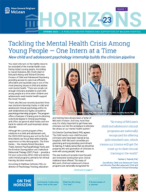 Horizons cover Spring 2023
