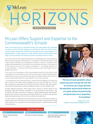 Cover of Horizons Winter 2023
