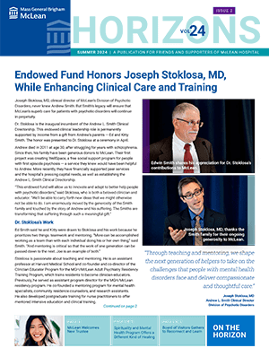 Cover of Horizons magazine