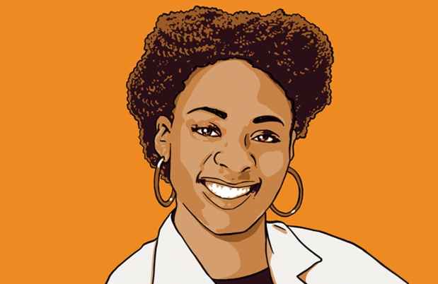 Illustration of Dr. Alisha Moreland-Capuia