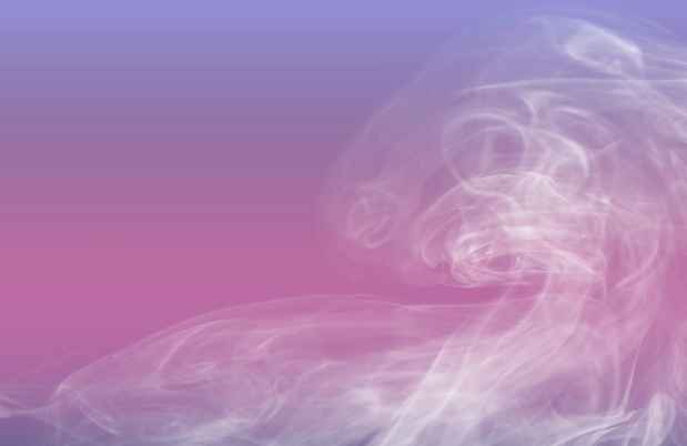 Photo of smoke on pink and purple