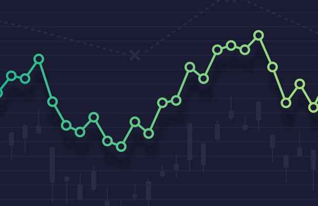 illustration of a graph and data points
