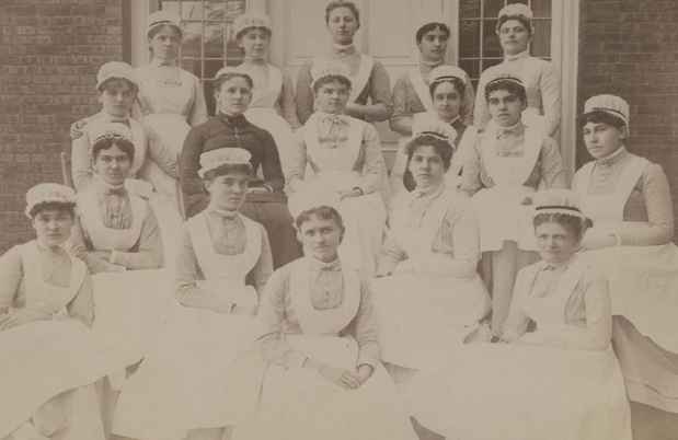 McLean’s first nursing class 1886