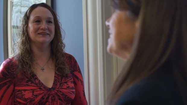 Patient and clinician talk